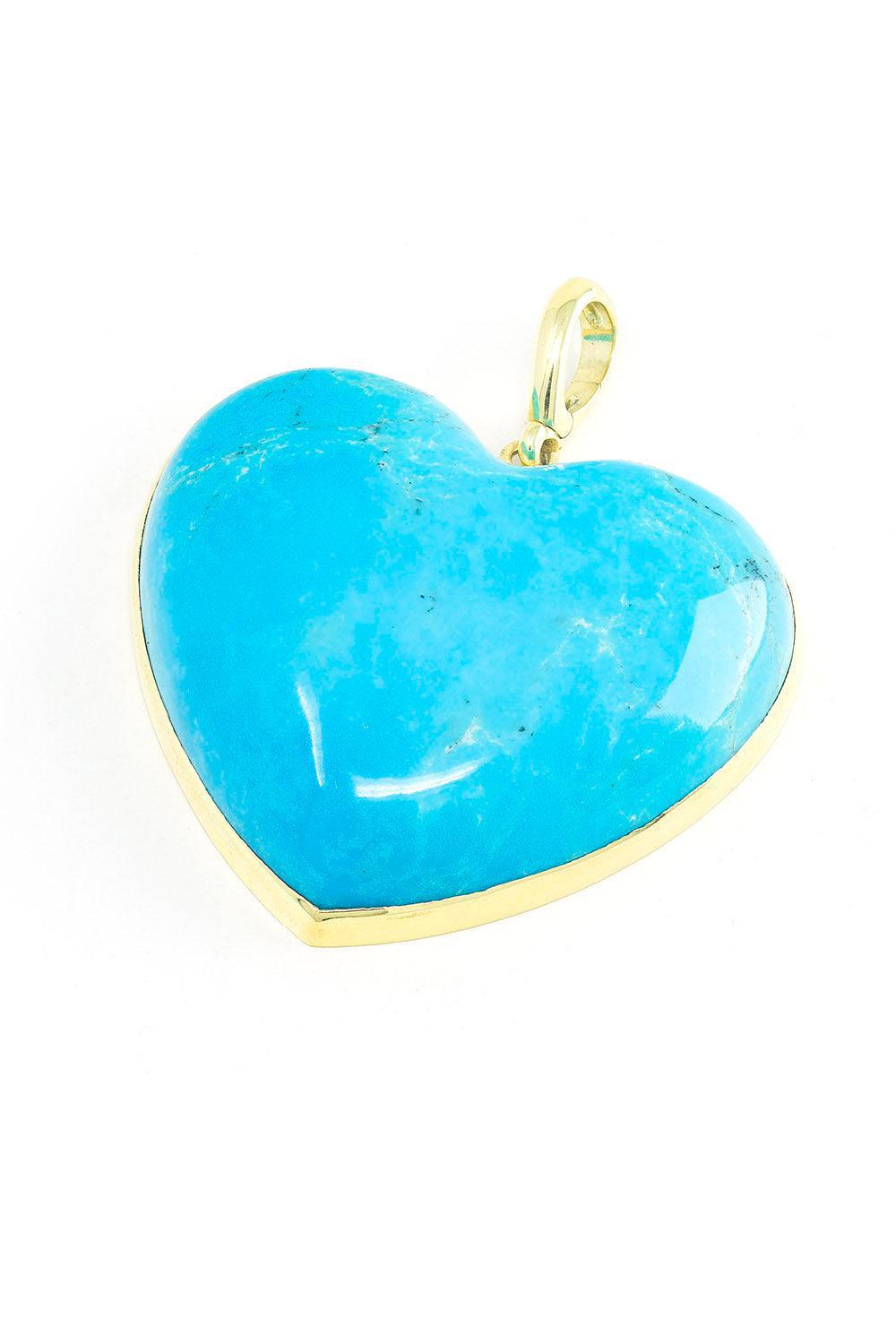 Large Carved Heart Charm-YELLOW GOLD-JEWELRYFINE JEWELPENDANT-JENNA BLAKE
