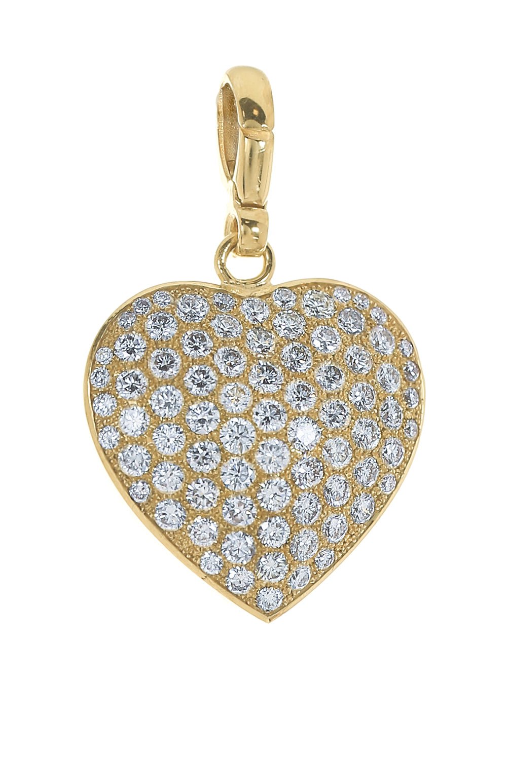 JENNA BLAKE-Palm Heart Pendant-YELLOW GOLD