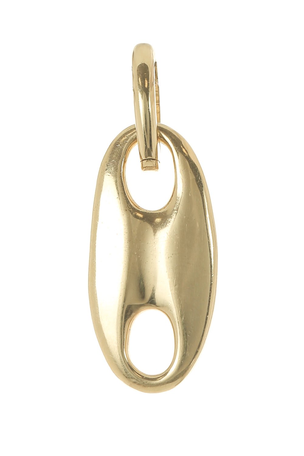 JENNA BLAKE-Small Nautical Link Charm-YELLOW GOLD