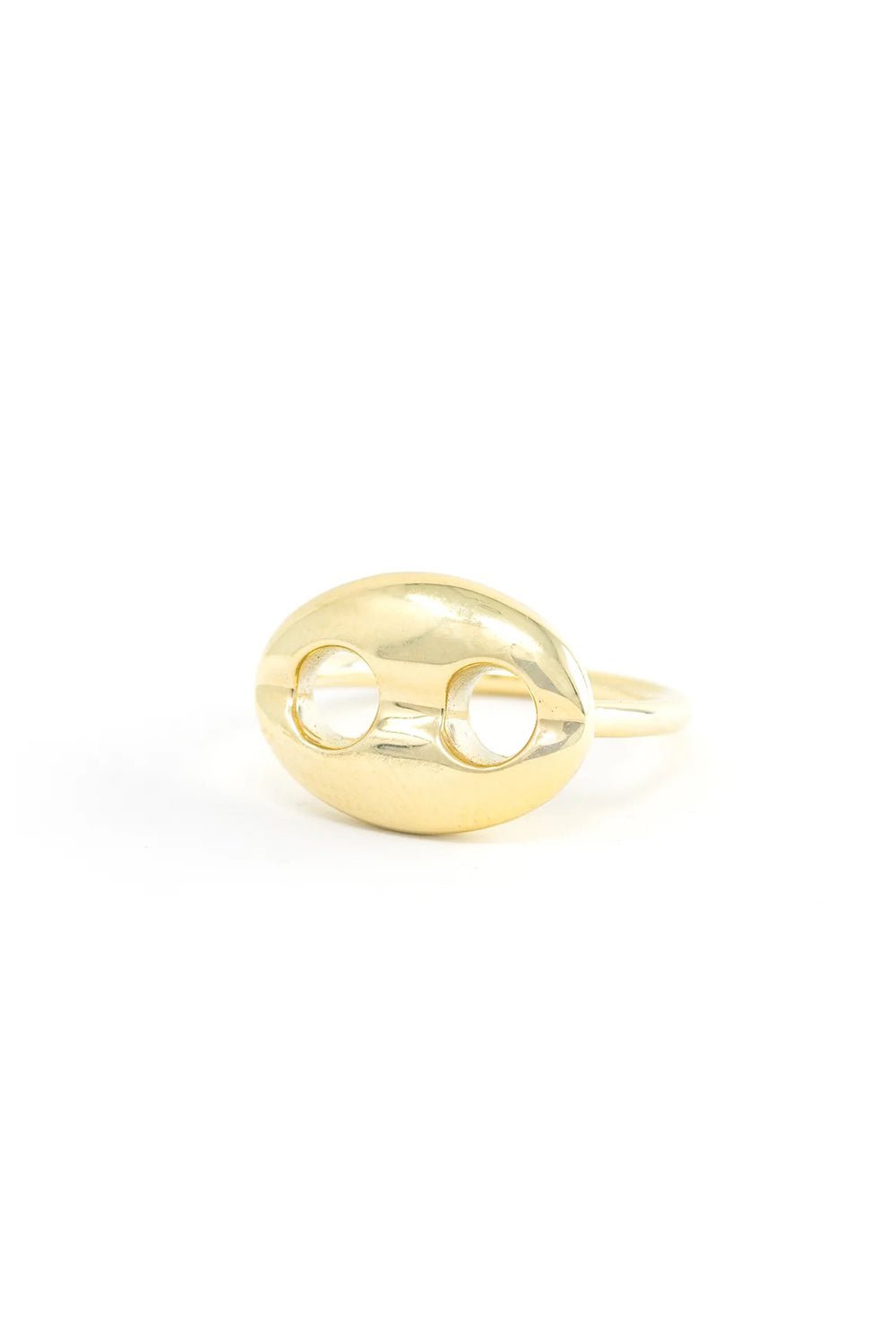 JENNA BLAKE-Mini Mariner Ring-YELLOW GOLD