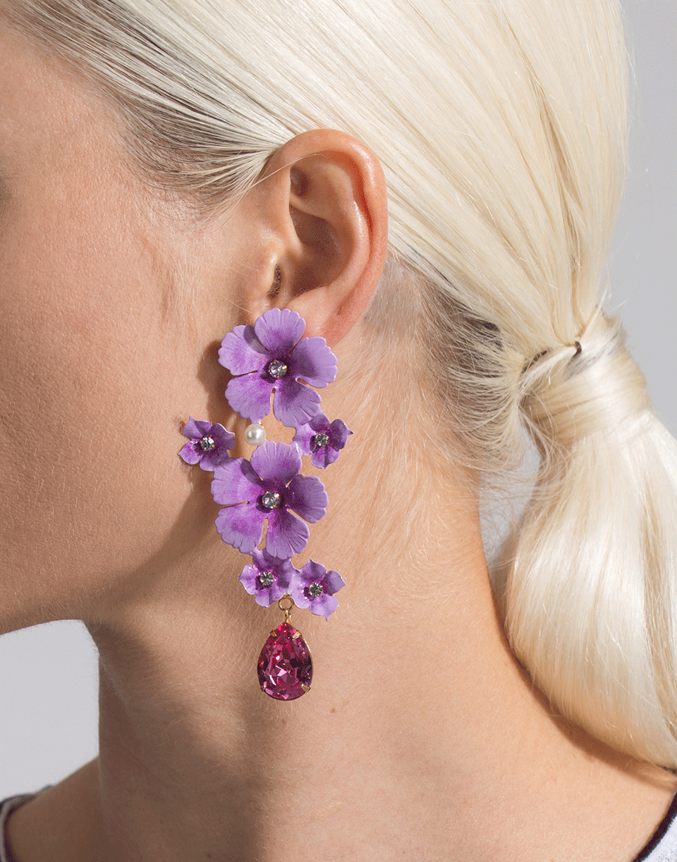 JENNIFER BEHR-Narcissa Earrings-VIOLET
