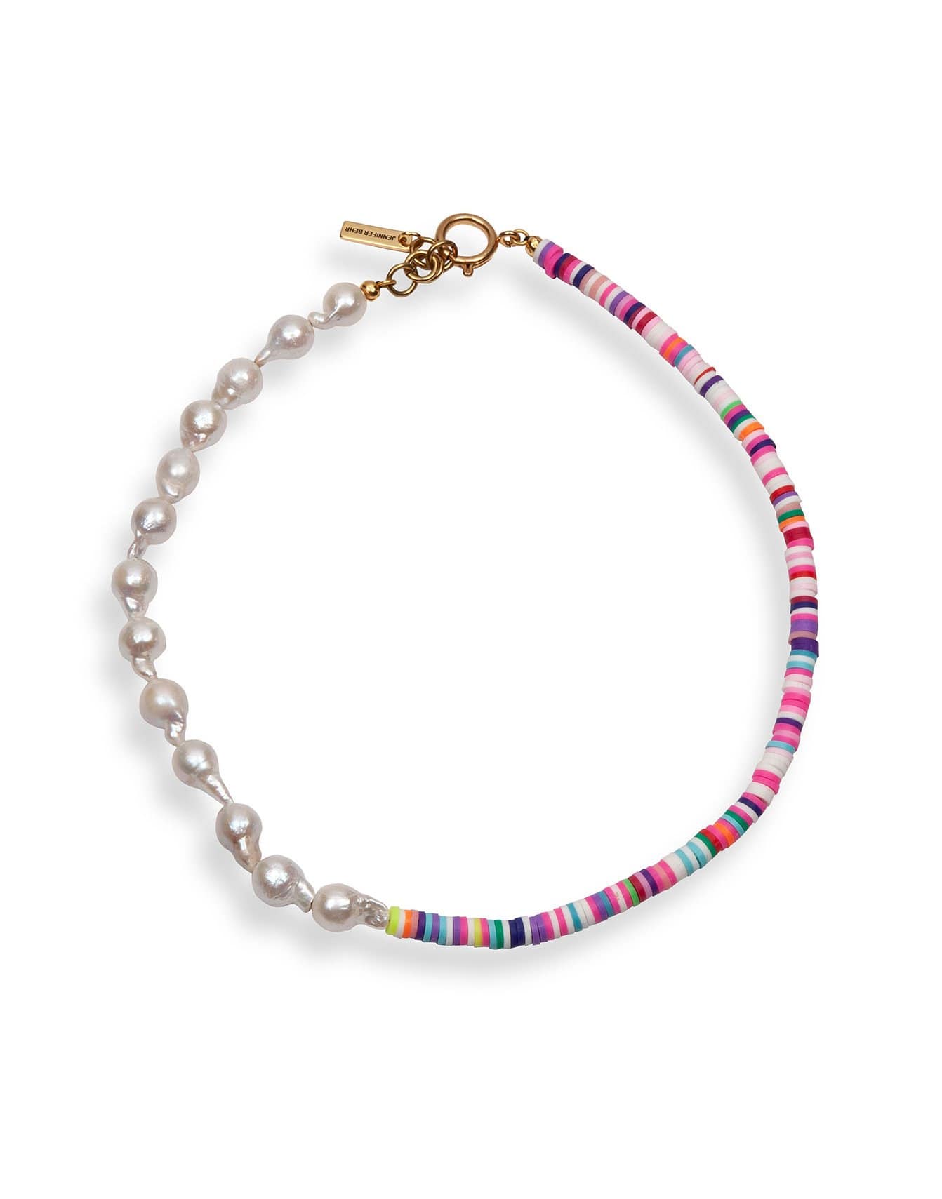 JENNIFER BEHR-Monica Necklace-PEARL