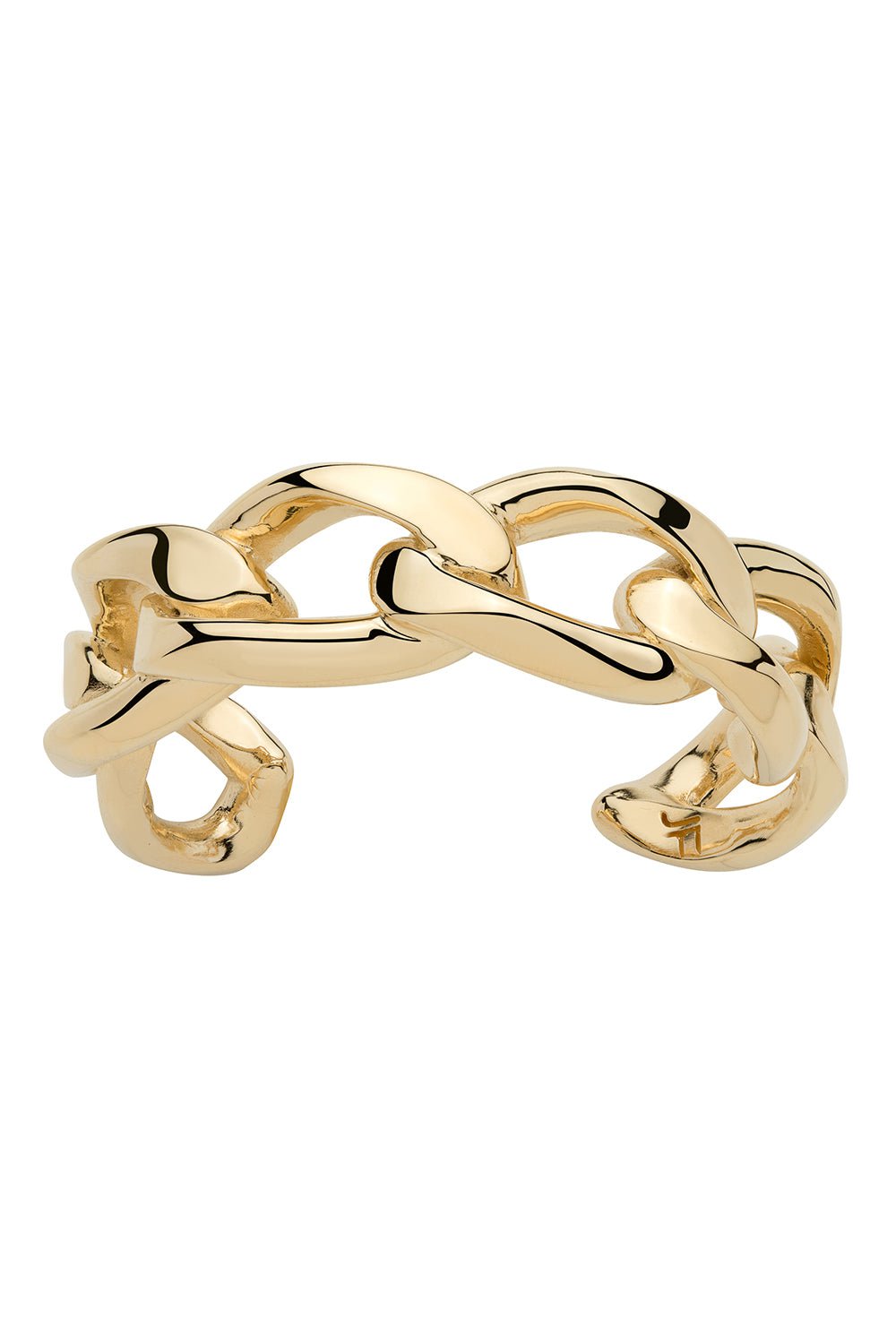 JENNIFER FISHER-Small Dean Cuff-YELLOW GOLD