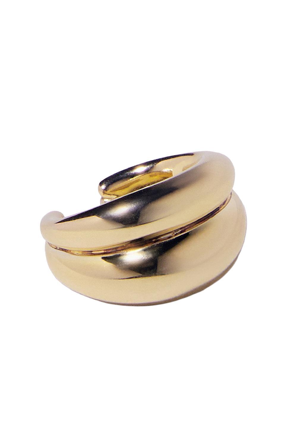 Chavez Ear Cuff-YELLOW GOLD-JEWELRYBOUTIQUEEARRING-JENNIFER FISHER