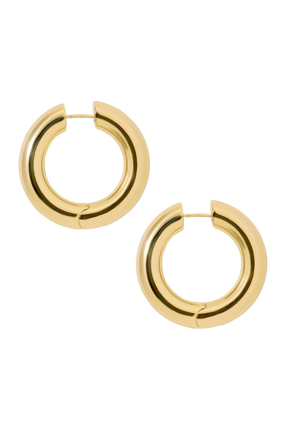 Samira Hinged Huggie Earrings - 0.75in-SILVER-JEWELRYBOUTIQUEEARRING-JENNIFER FISHER