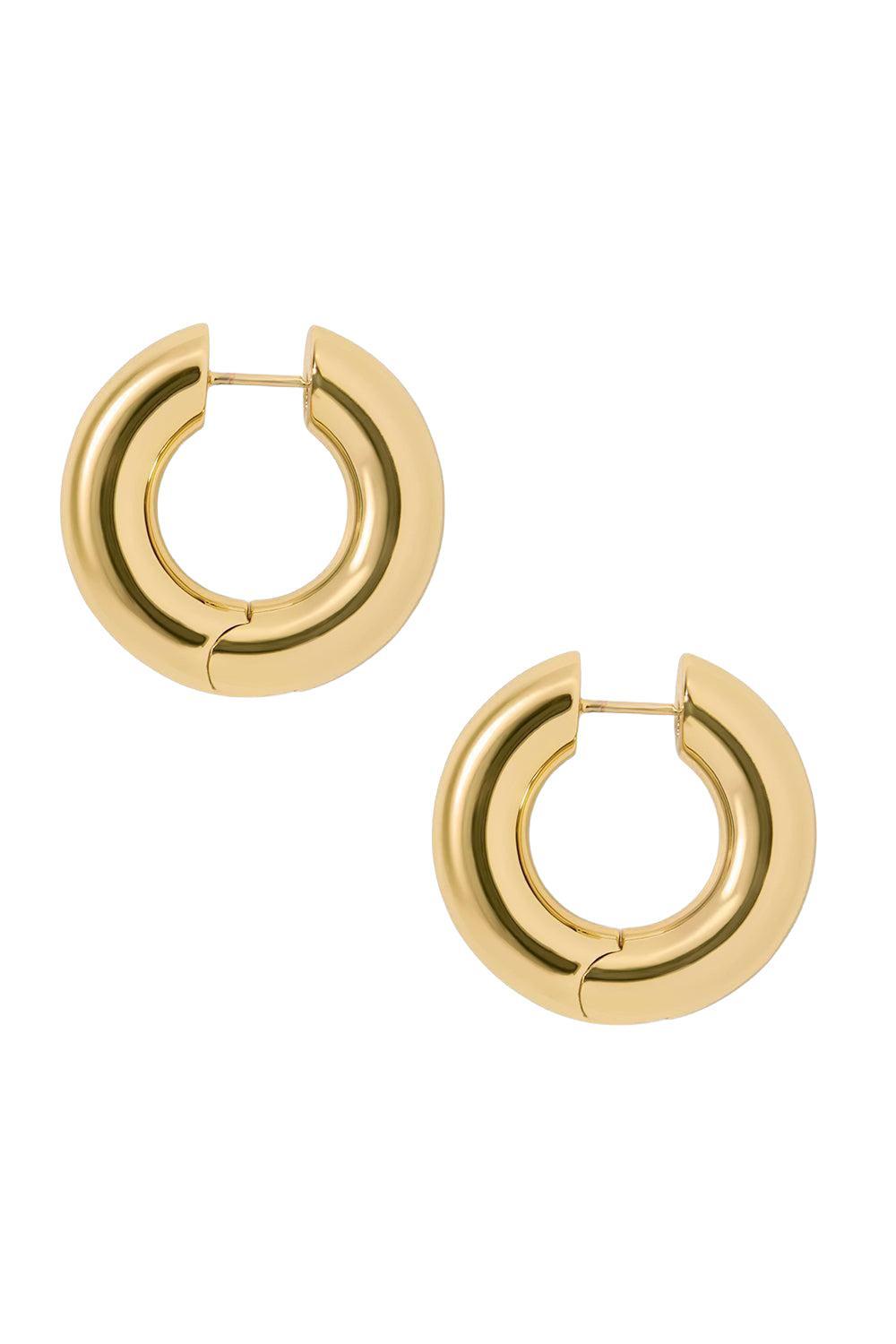 Micro Samira Hinged Huggie Earrings-SILVER-JEWELRYBOUTIQUEEARRING-JENNIFER FISHER