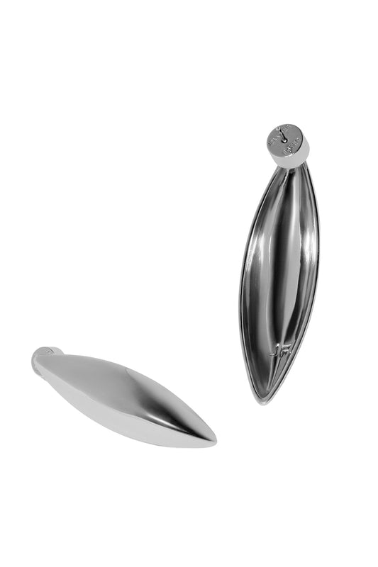 Small Puffy Dagger Earrings - Silver-SILVER-JEWELRYBOUTIQUEEARRING-JENNIFER FISHER