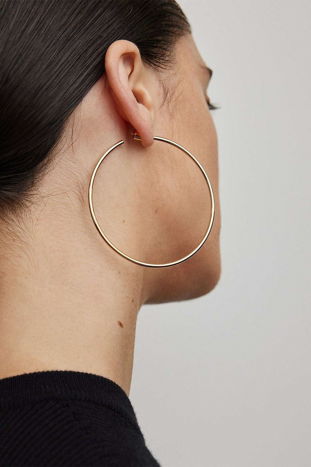 JENNIFER FISHER-Thread Hoop Earrings - 2.5in-