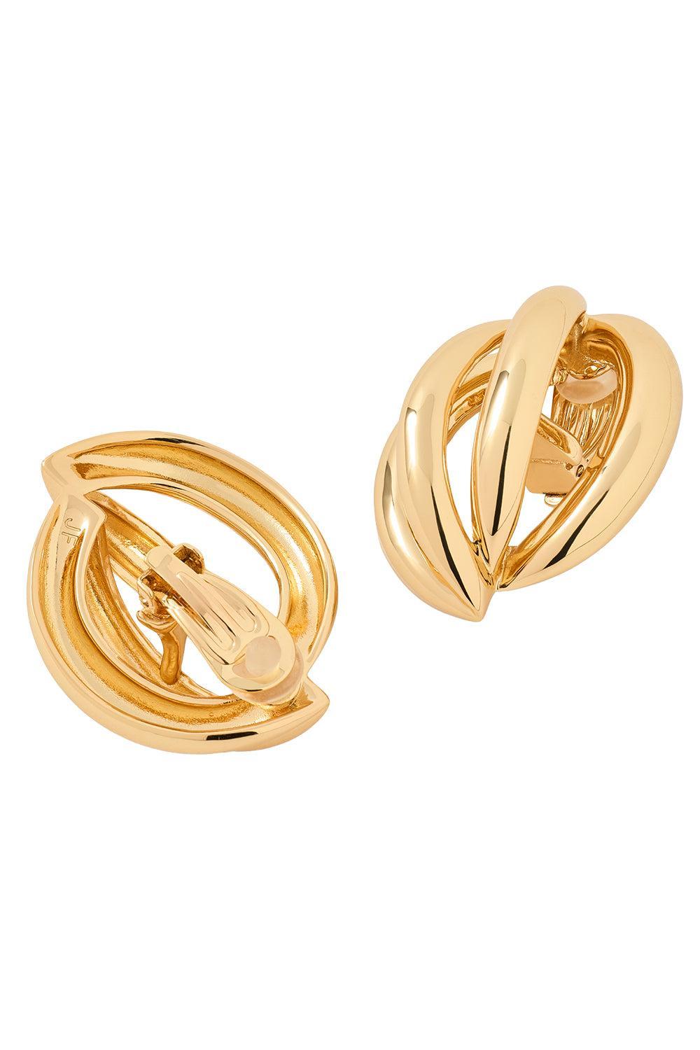 Abrstract Lines Earrings-YELLOW-JEWELRYBOUTIQUEEARRING-JENNIFER FISHER