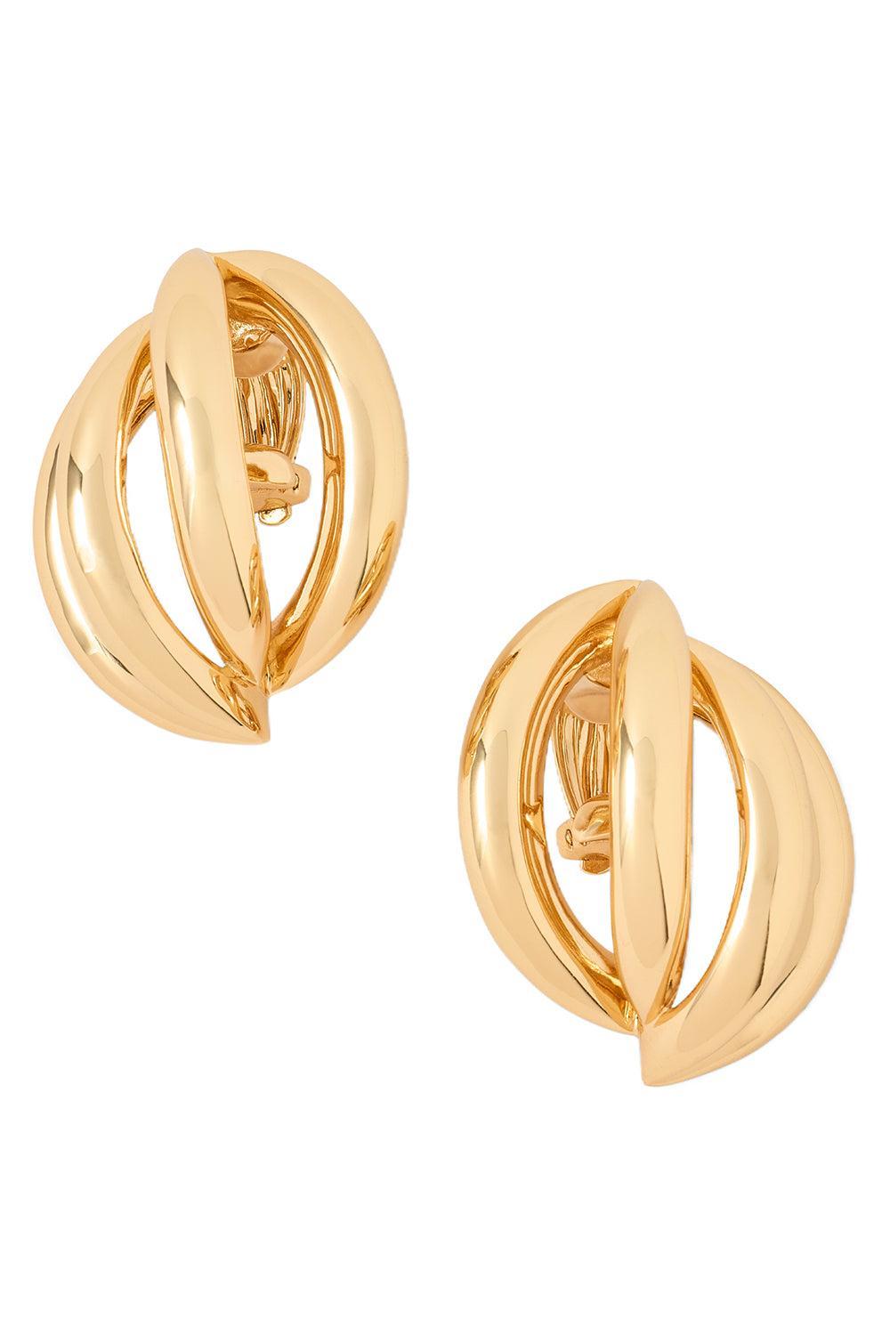 Abrstract Lines Earrings-YELLOW-JEWELRYBOUTIQUEEARRING-JENNIFER FISHER