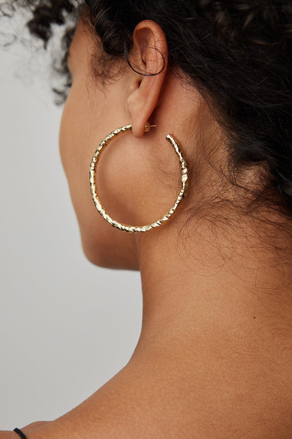 Hailey Hoop Earrings - 2in-YELLOW-JEWELRYBOUTIQUEEARRING-JENNIFER FISHER