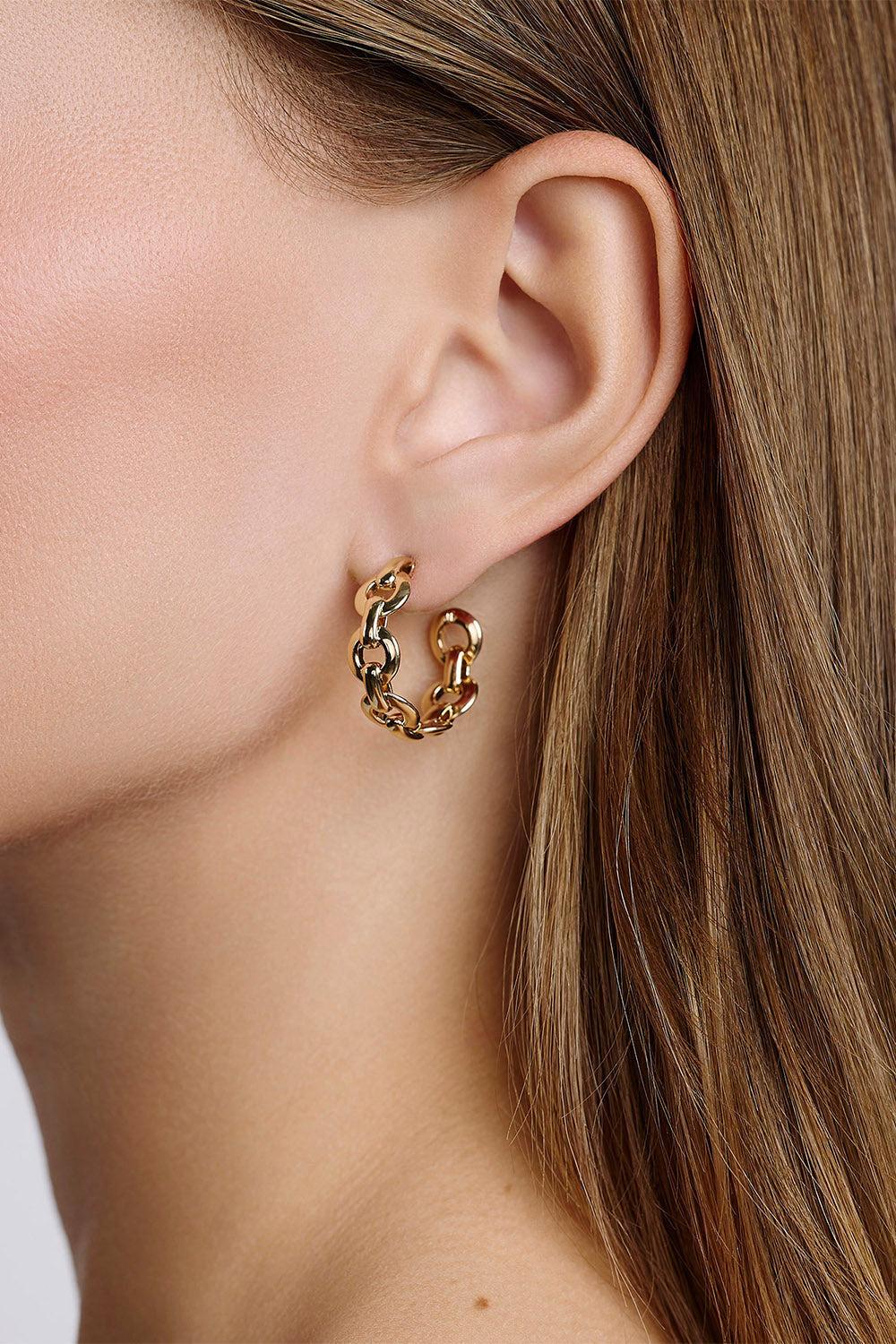 KDH Huggie Earrings-YELLOW-JEWELRYBOUTIQUEEARRING-JENNIFER FISHER
