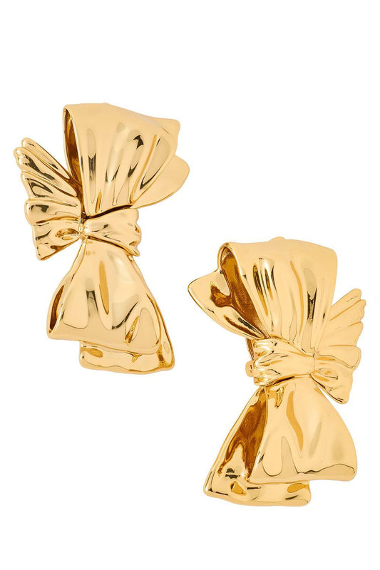 Small Bow Earrings-YELLOW-JEWELRYBOUTIQUEEARRING-JENNIFER FISHER