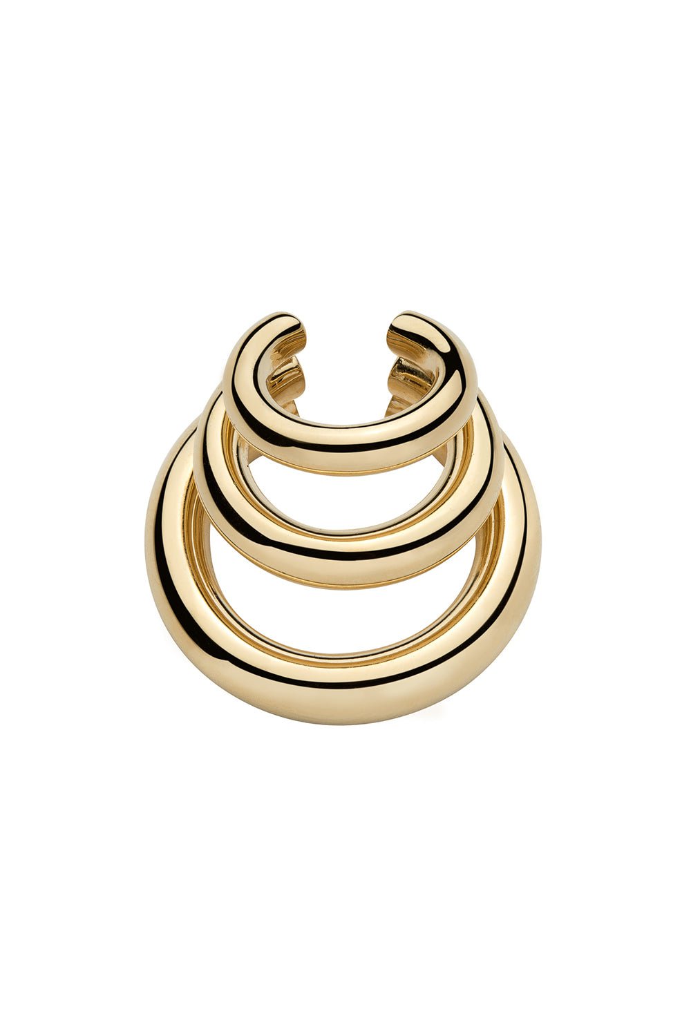 JENNIFER FISHER-Ascending Ear Cuff-YELLOW GOLD