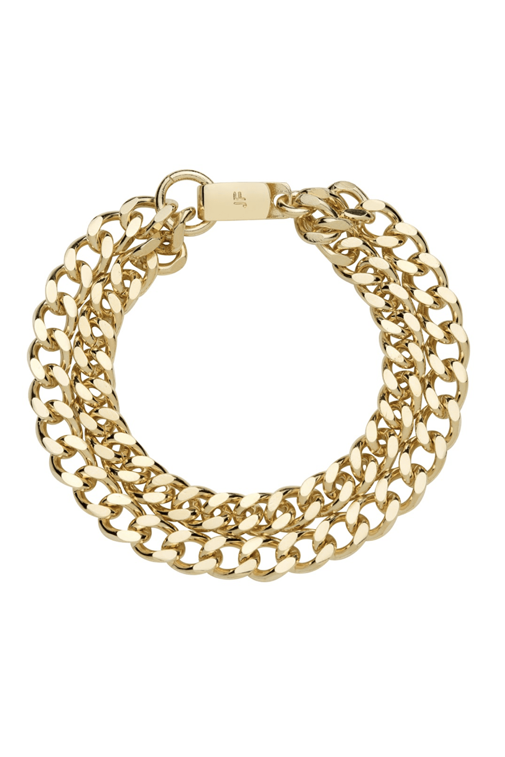 JENNIFER FISHER-Double XS Dean Bracelet-YELLOW GOLD