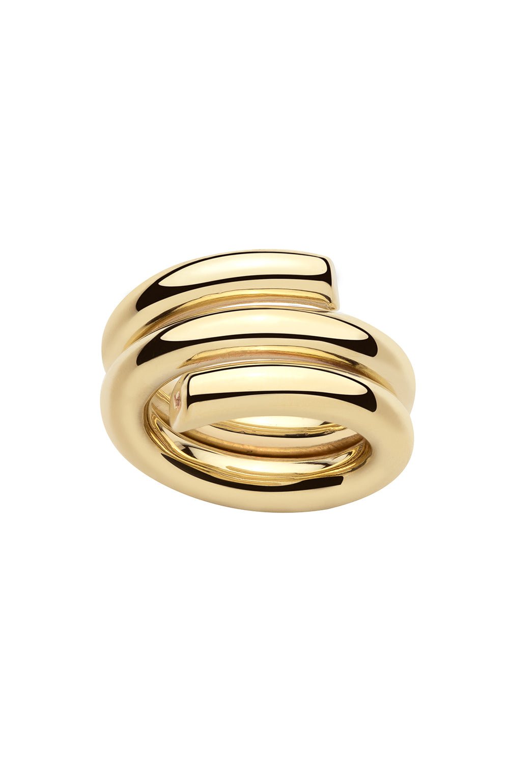 JENNIFER FISHER-Lilly Coil Ring-YELLOW GOLD