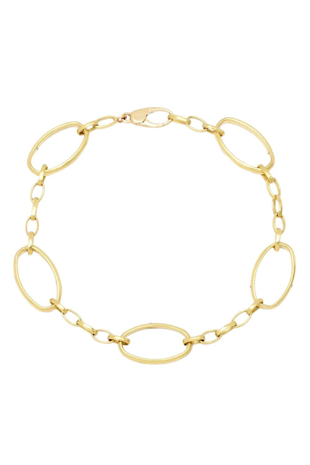 Small And Large Edith Link Bracelet-YELLOW GOLD-JEWELRYFINE JEWELBRACELET O-JENNIFER MEYER