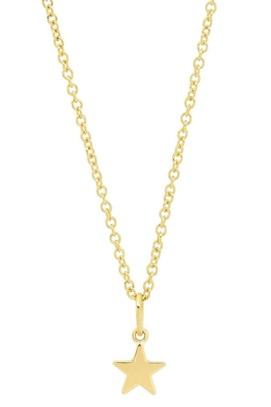 JENNIFER MEYER-Mini Star Necklace-YELLOW GOLD