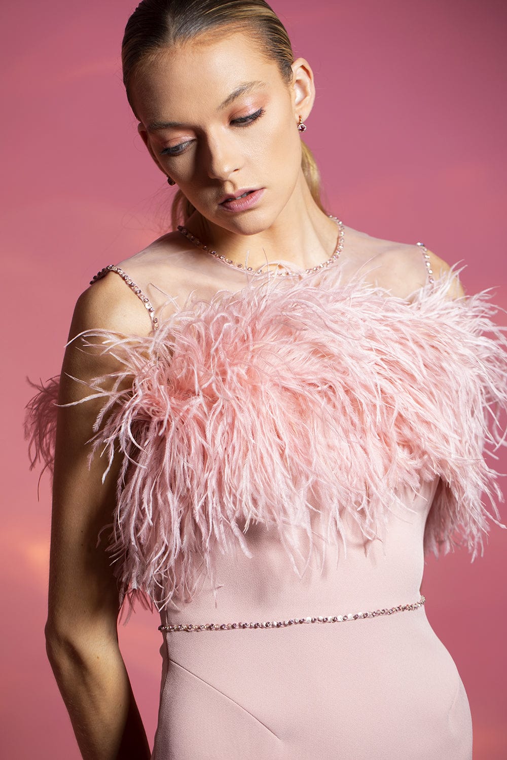 JENNY PACKHAM-Bird Song Cocktail Dress-