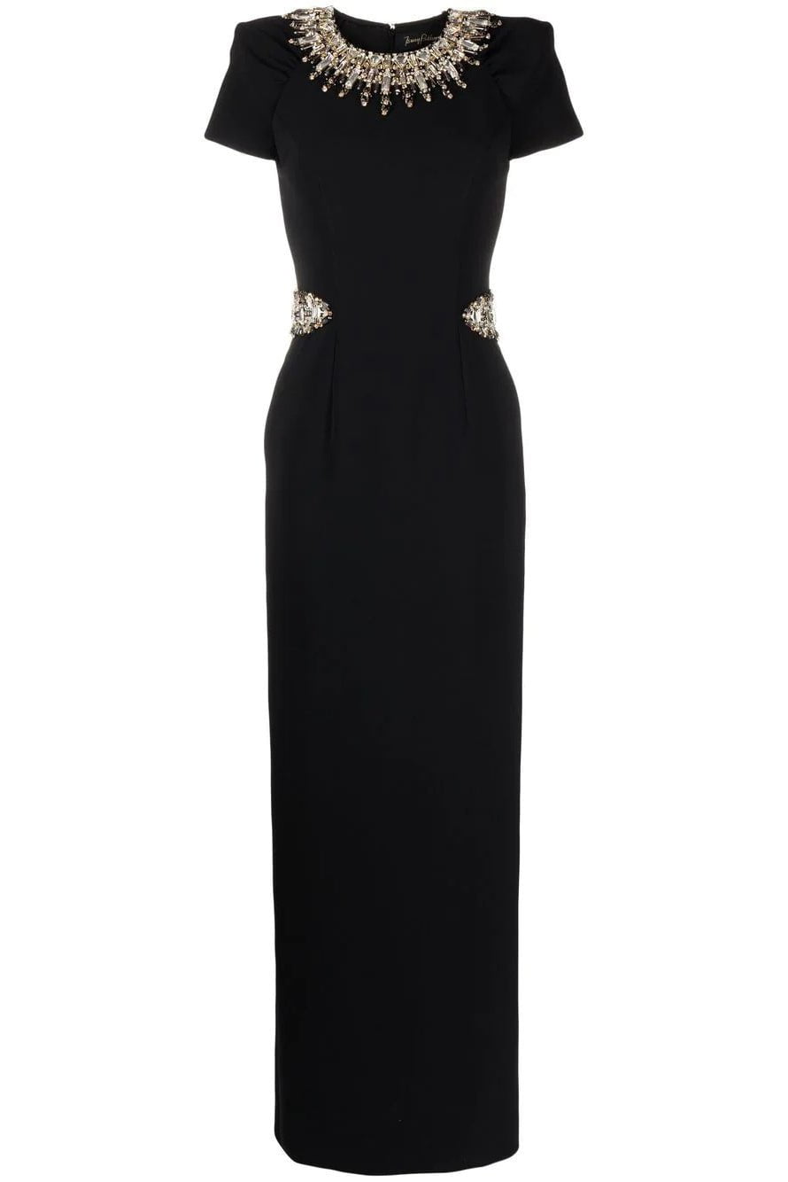 JENNY PACKHAM-Narita Gown-BLACK