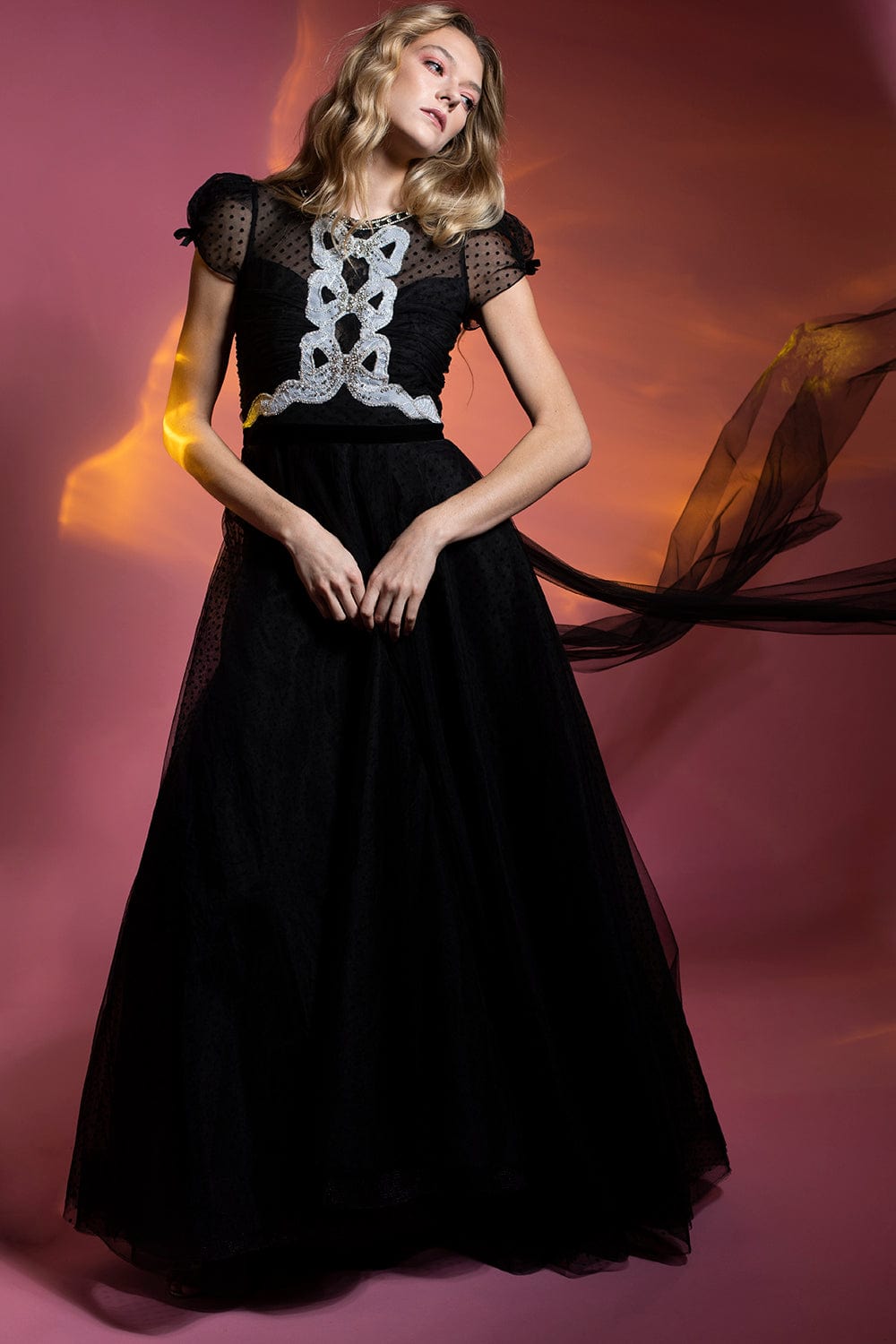 JENNY PACKHAM-Ingrid Gown - Black-