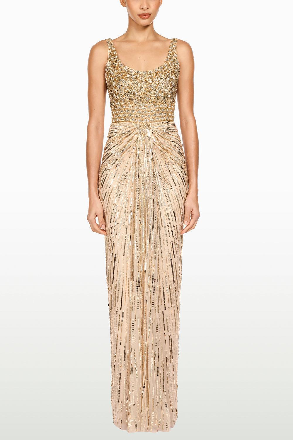 Elixir Embellished Maxi Dress-MORGANTE-6-CLOTHINGDRESSGOWN-JENNY PACKHAM