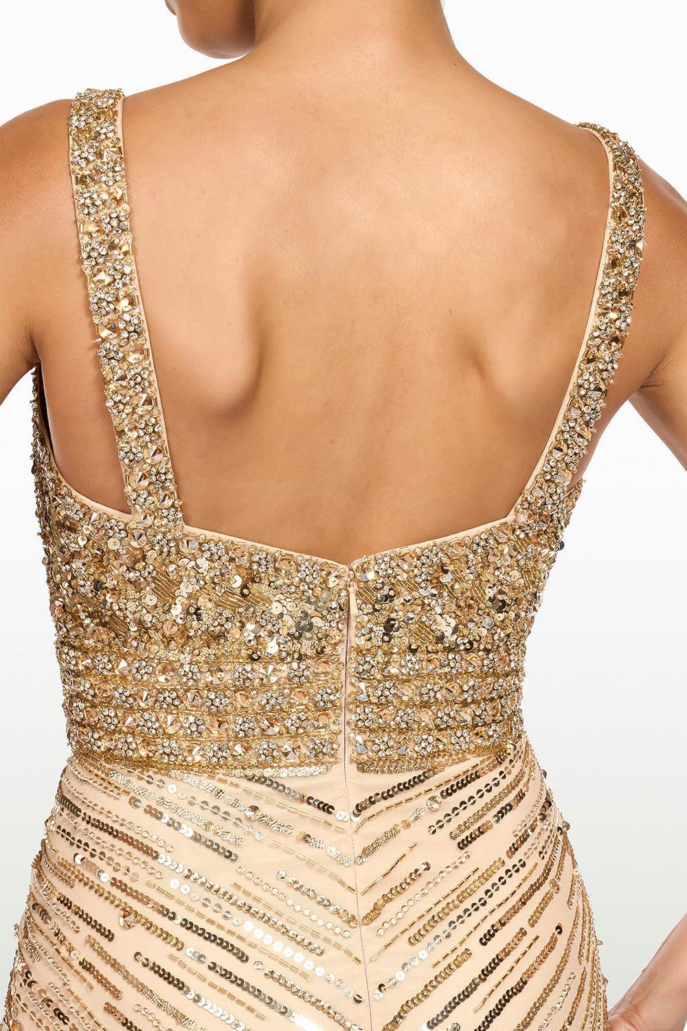 Elixir Embellished Maxi Dress-MORGANTE-6-CLOTHINGDRESSGOWN-JENNY PACKHAM