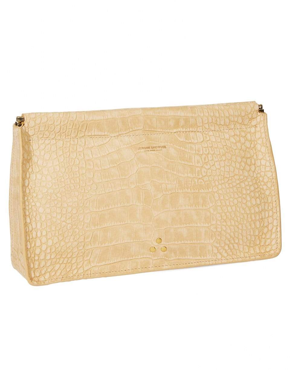 JEROME DREYFUSS-Clic Clac XL Cowskin Clutch-NIOR