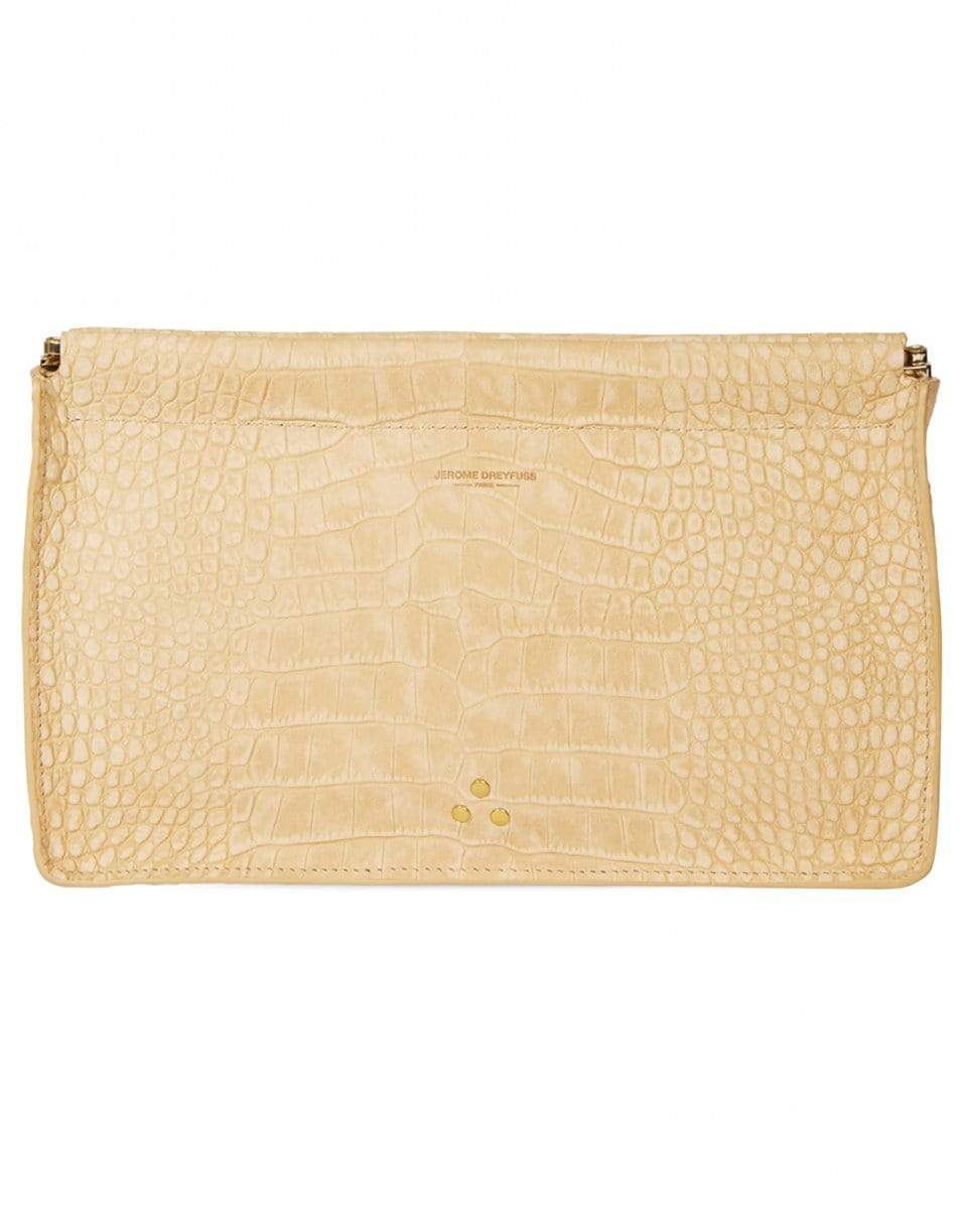 JEROME DREYFUSS-Clic Clac XL Cowskin Clutch-NIOR
