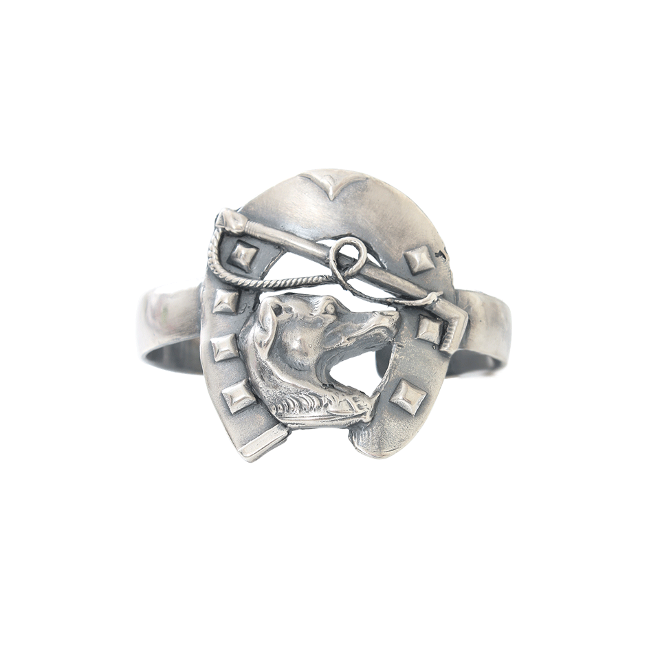 JESSICA CUSHMAN-Oxidized Horseshoe Cuff-SILVER