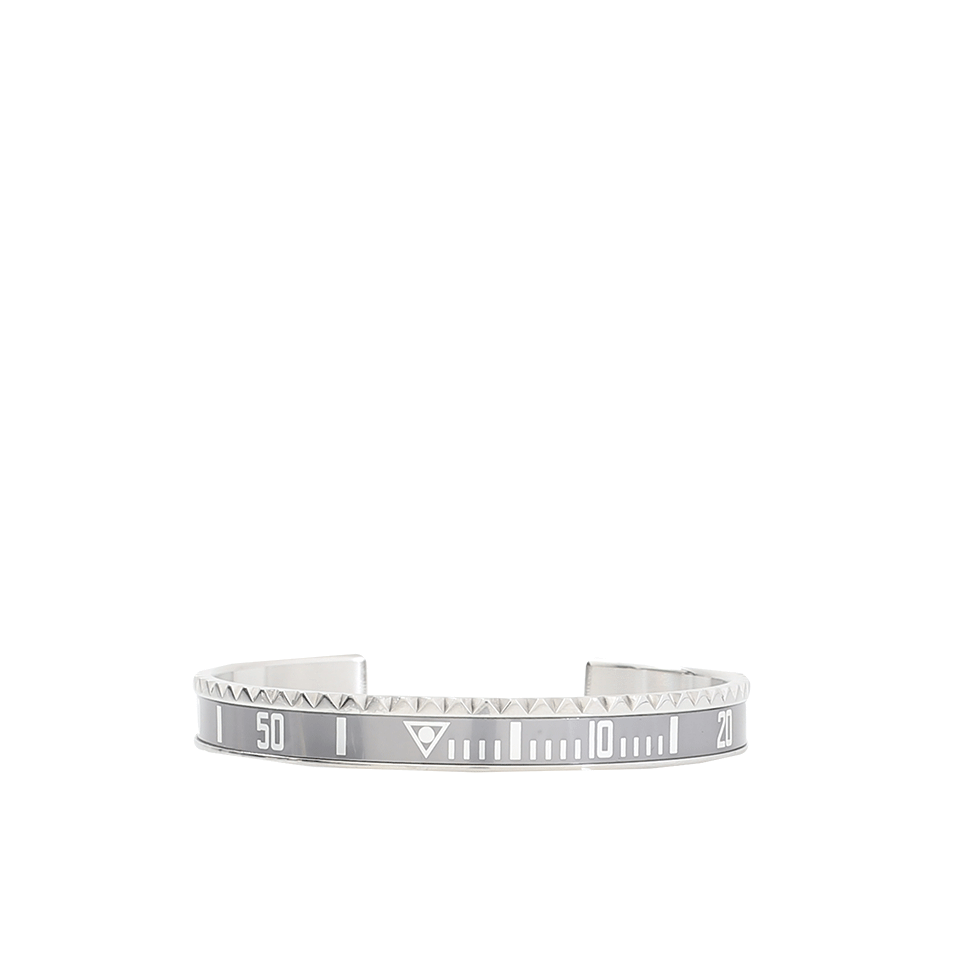 JET HUDSON-GMT Bezel Bracelet-PLATINUM