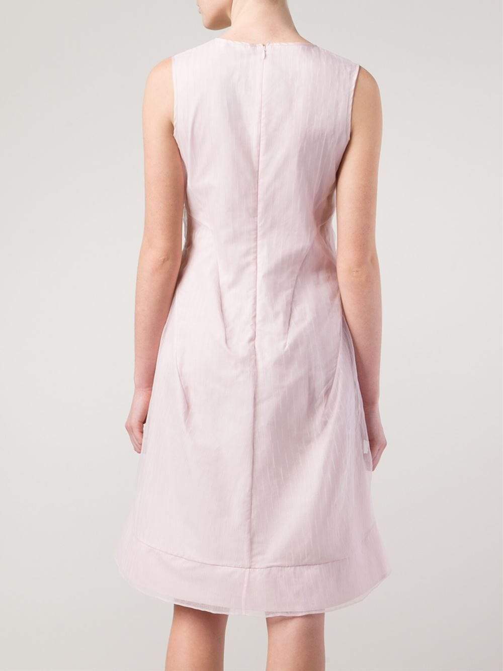 JIL SANDER-Turchese Dress-