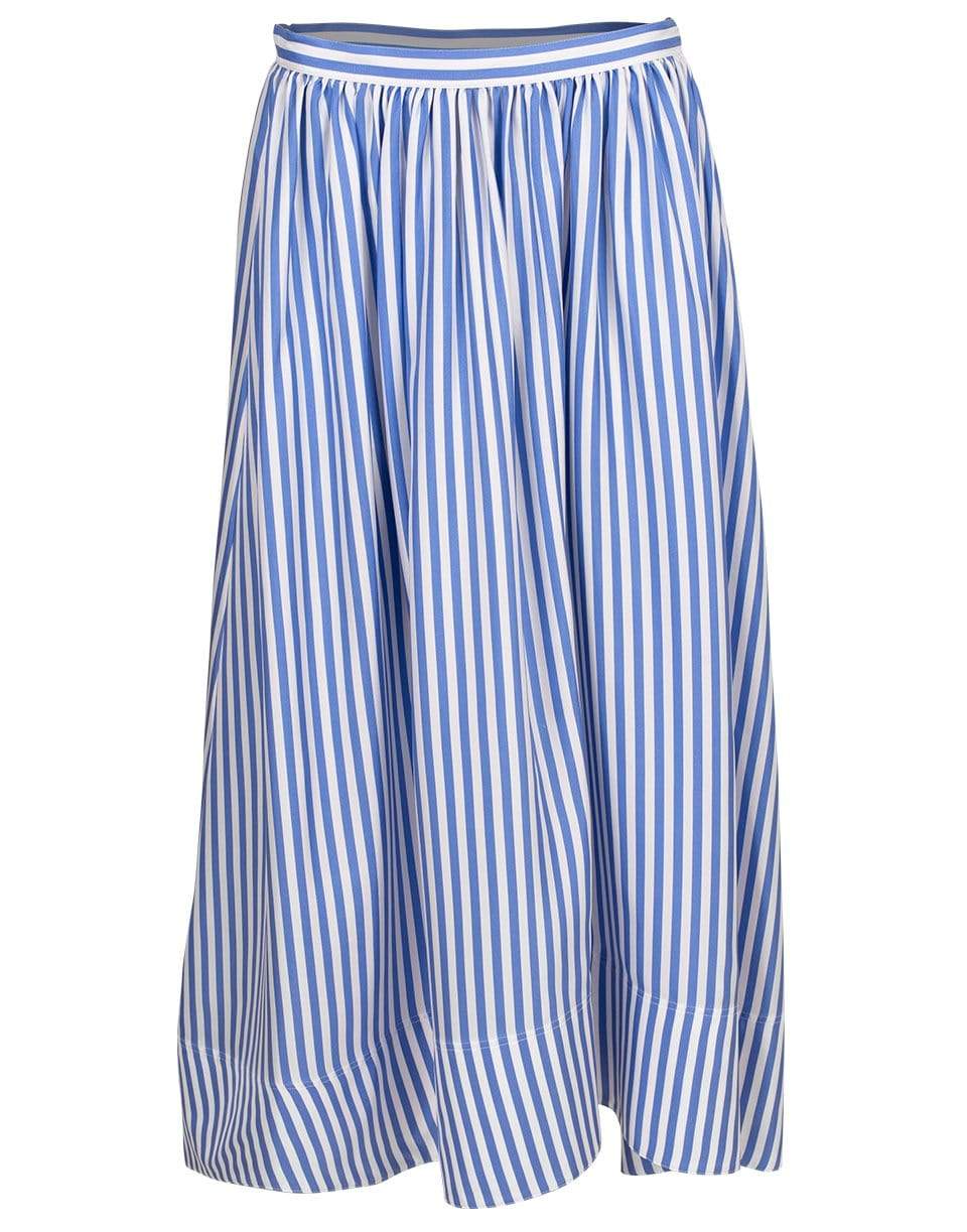 JIL SANDER-Madie Striped Skirt-