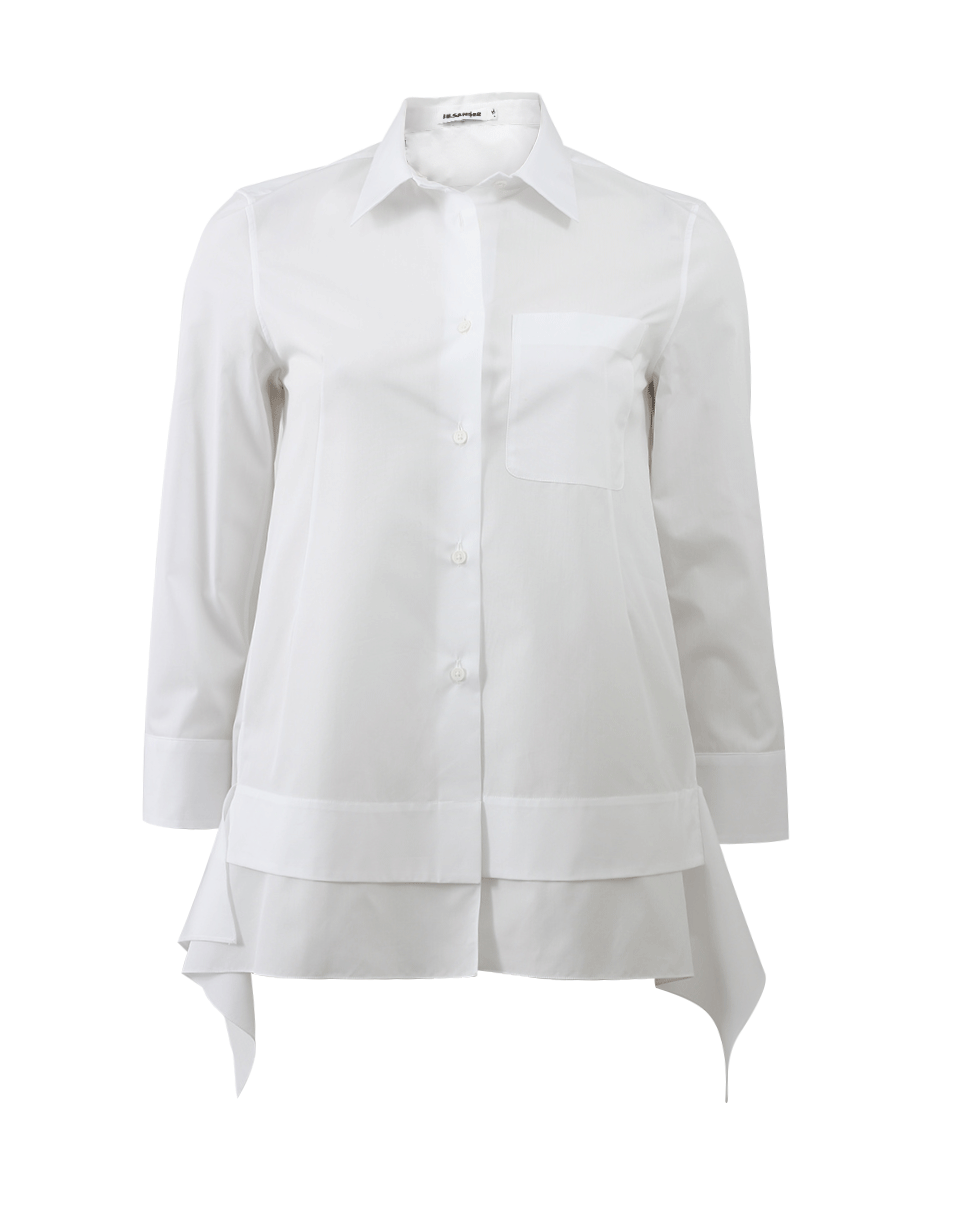 JIL SANDER-Annabel Drape Blouse-