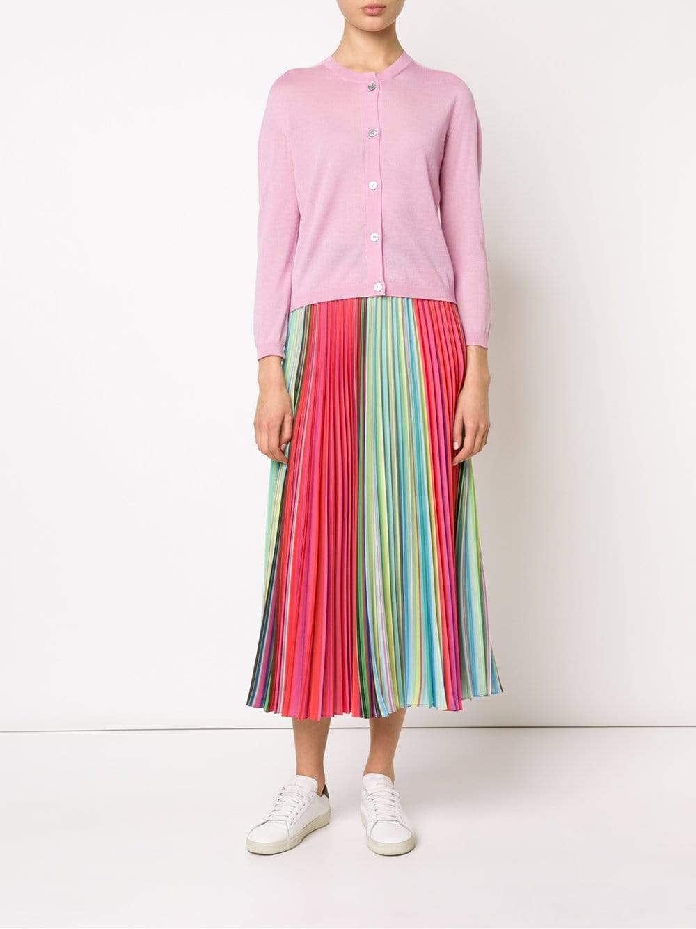 JIL SANDER-Cropped Cardigan-