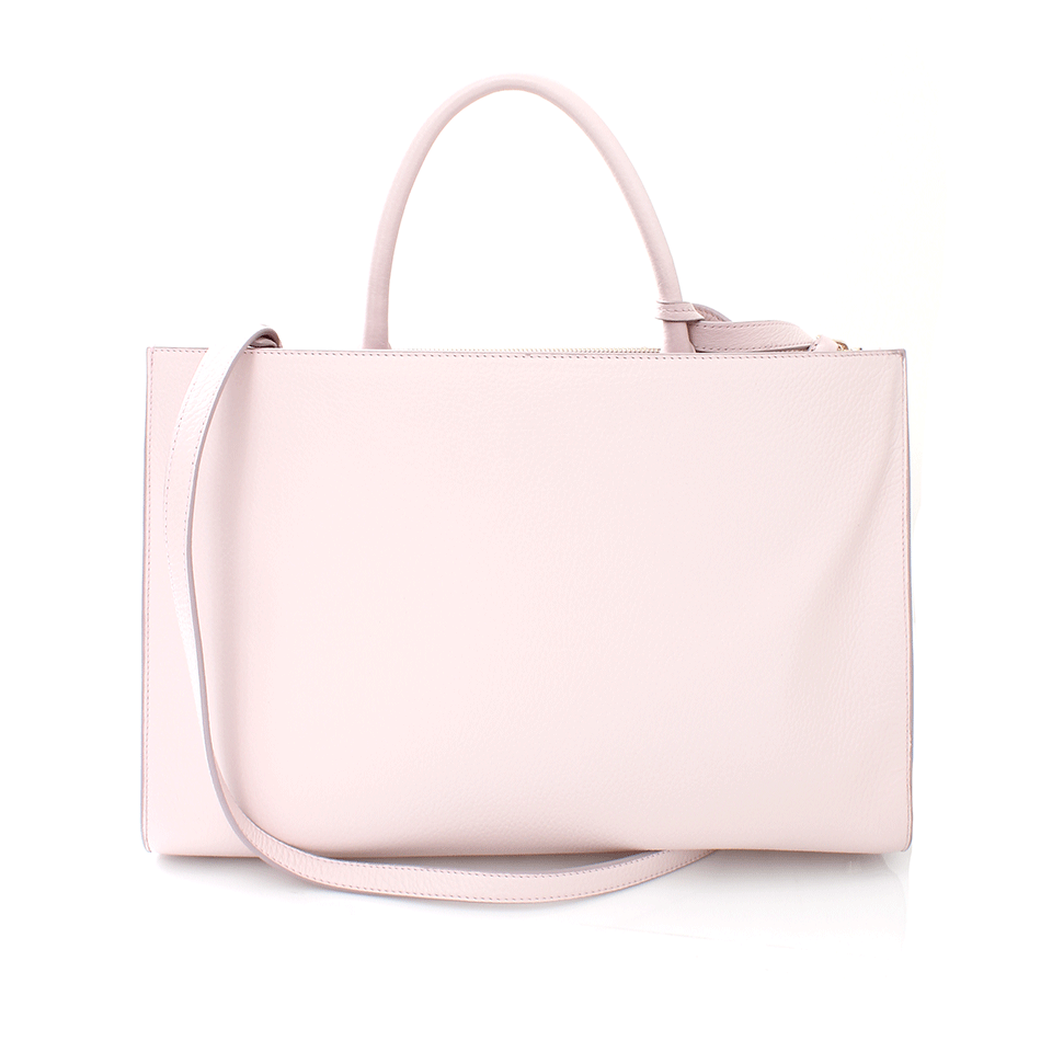 JIL SANDER-Light Zipper Tote-PINK