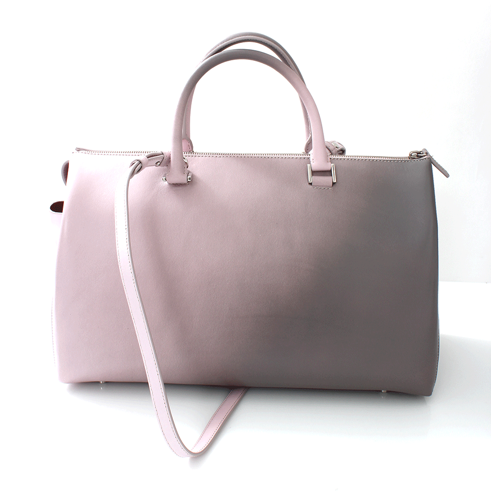 JIL SANDER-Large Jil Bag-PNK/GREY