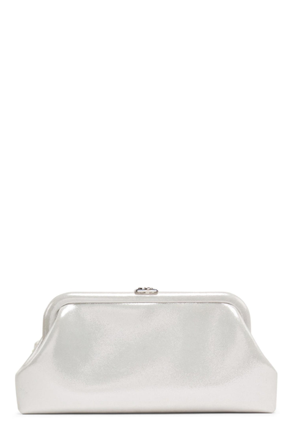 Skylar Shimmer Clutch - Silver