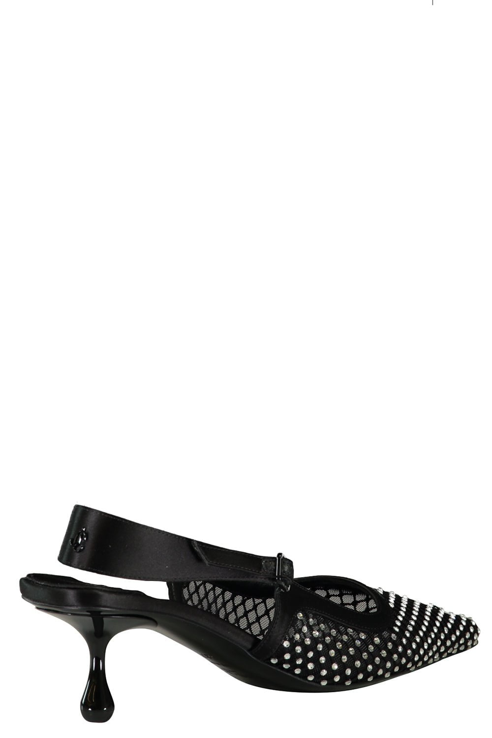 JIMMY CHOO-Amel 50 - Black Mesh-