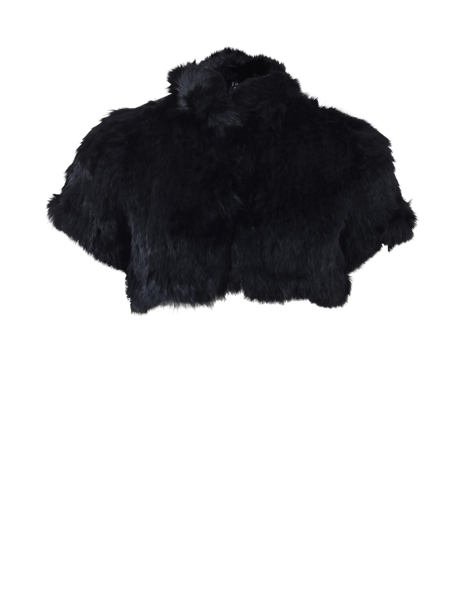 JOCELYN-Dyed Rabbit Knitted Shrug-