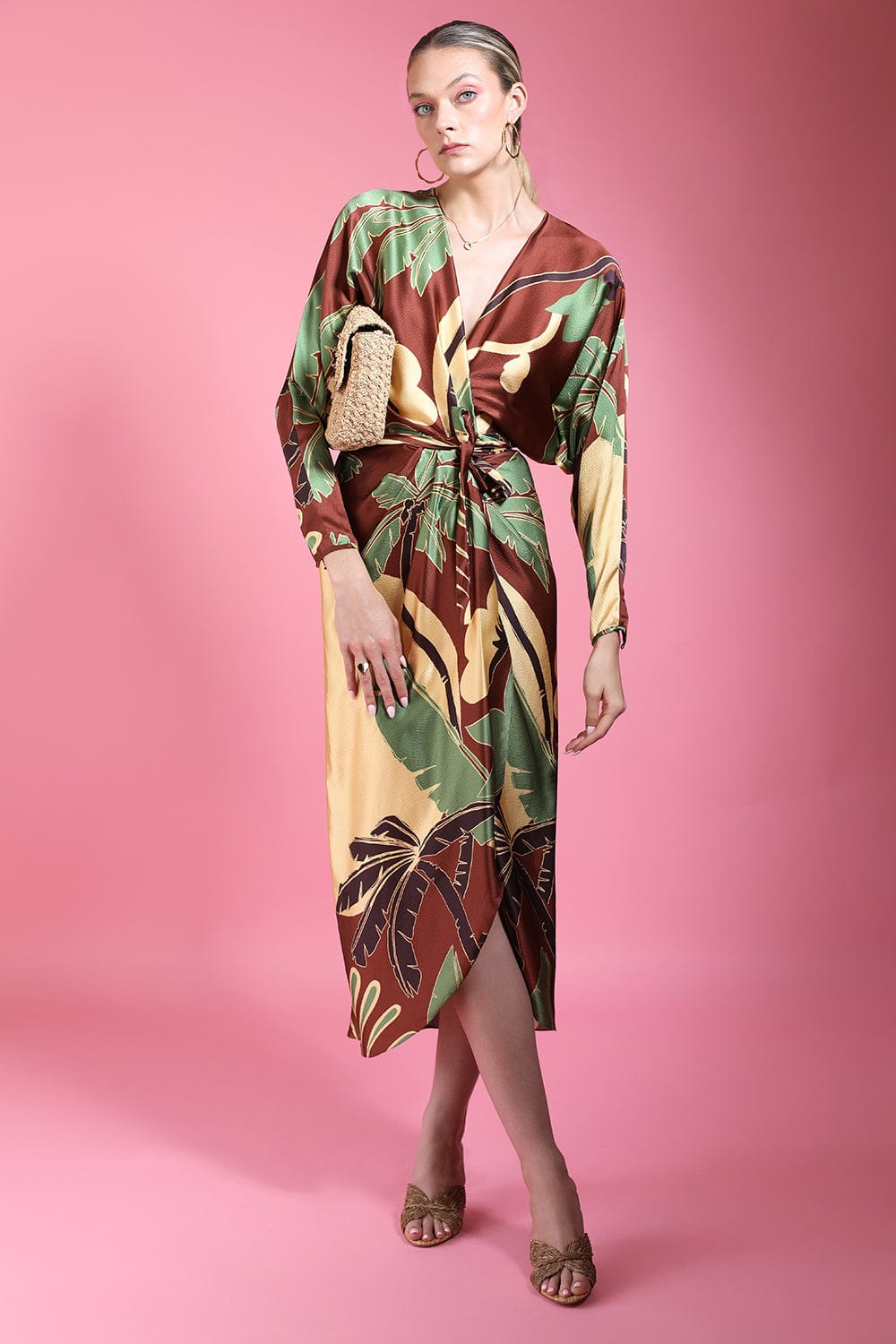 JOHANNA ORTIZ-Glory Days Wrap Dress-