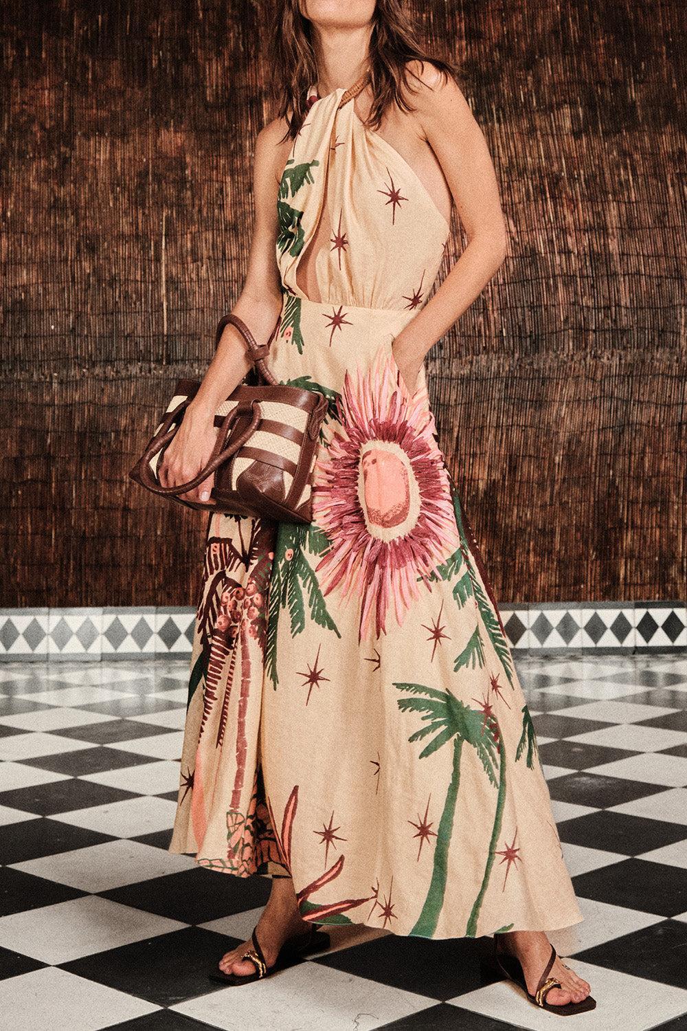 Western Elements Dress-ECRU/MLT-2-CLOTHINGDRESSCASUAL-JOHANNA ORTIZ