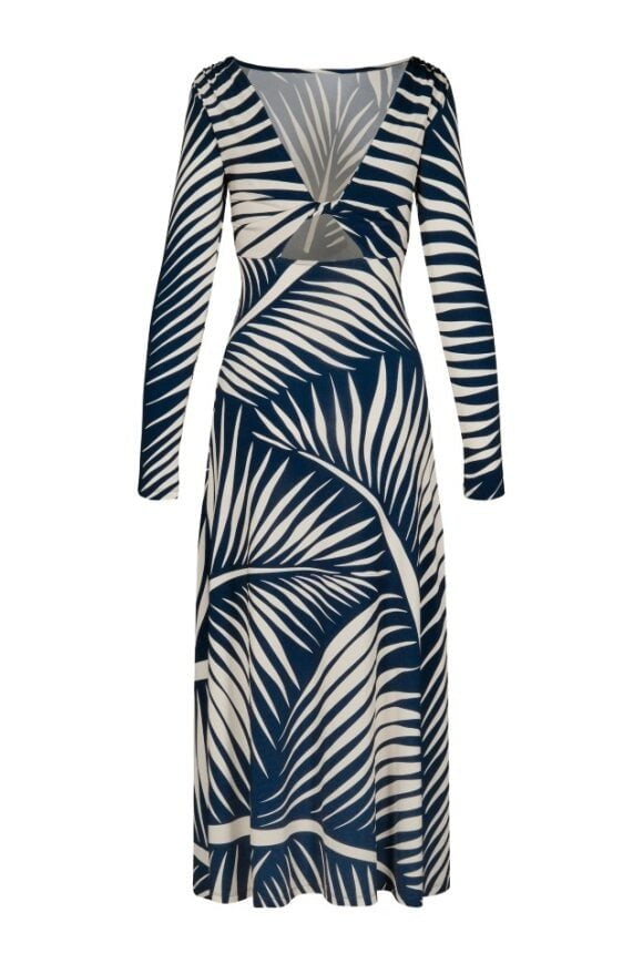 JOHANNA ORTIZ-Palm Valiente Gaucha Midi Dress-