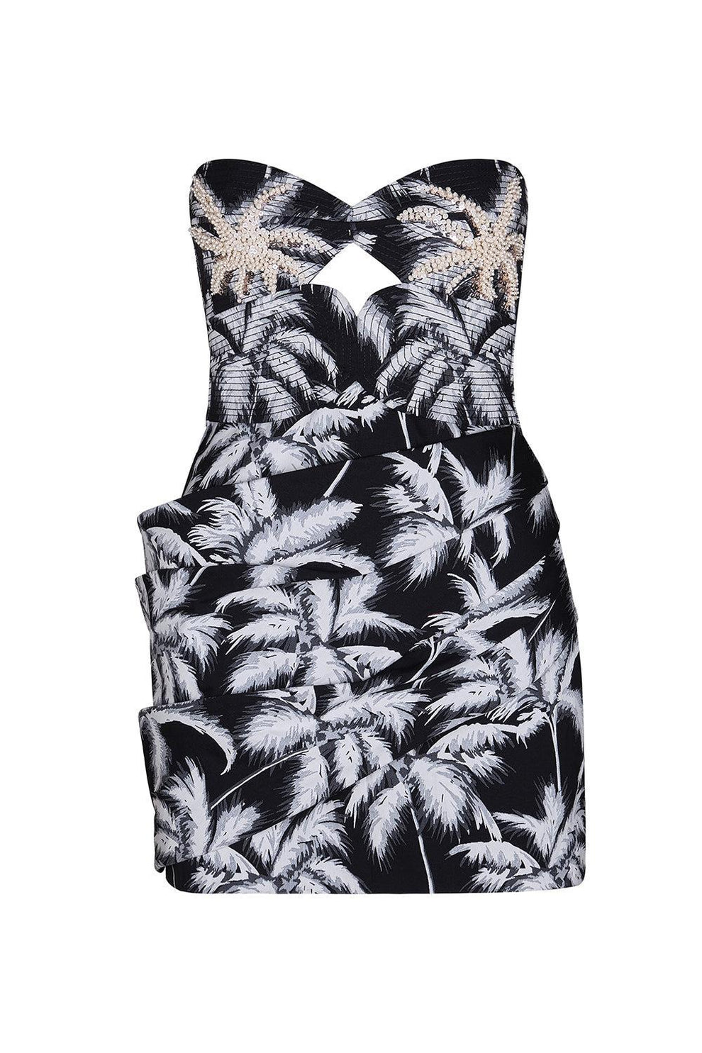 princess polly baby blue dress Sombra Tropical Mini Dress