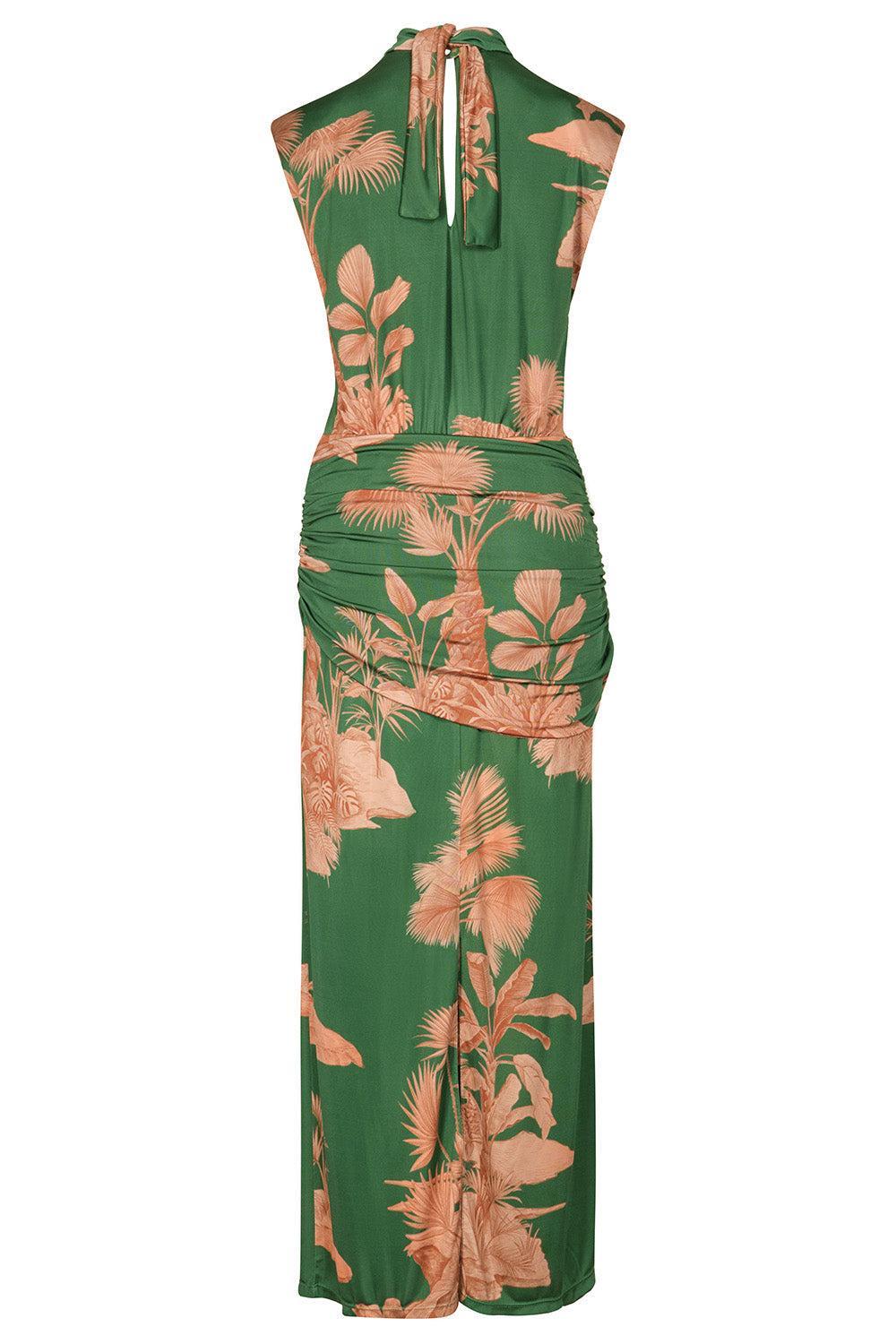 Finding The Way Dress-GRN/PINK-2-CLOTHINGDRESSCASUAL-JOHANNA ORTIZ