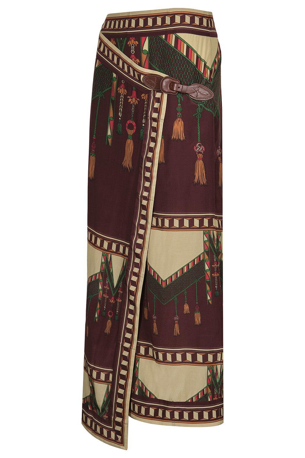  Sacred Geometries Midi Skirt-NOVELTY-2-CLOTHINGDRESSCASUAL-JOHANNA ORTIZ 