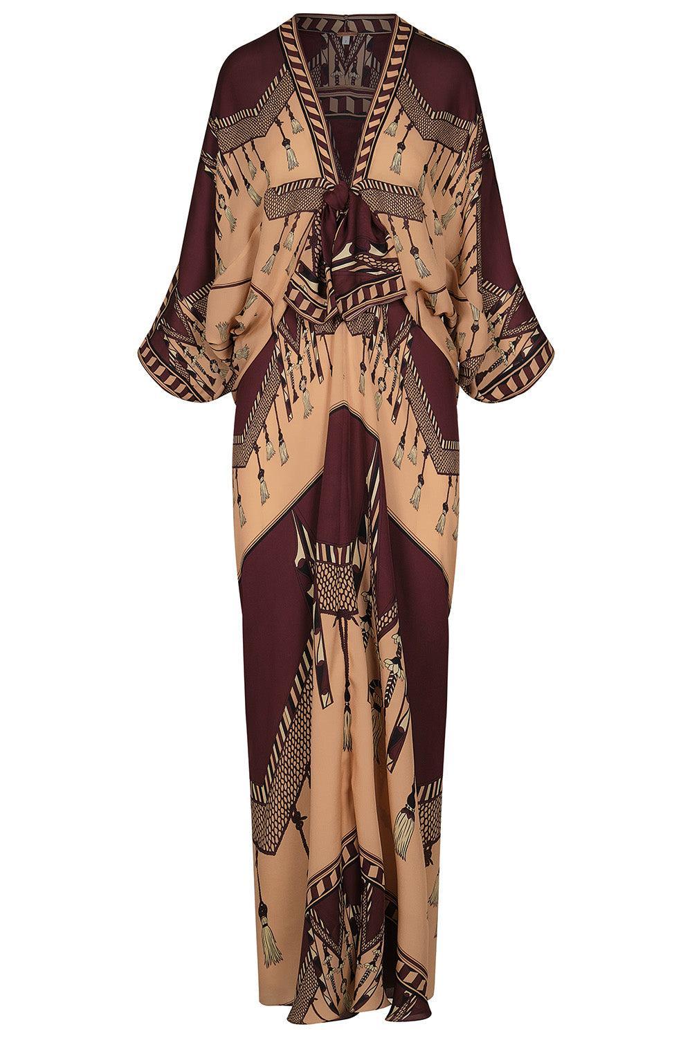  The Ornamental Voyage Maxi Dress-NOVELTY-6-CLOTHINGDRESSCASUAL-JOHANNA ORTIZ 