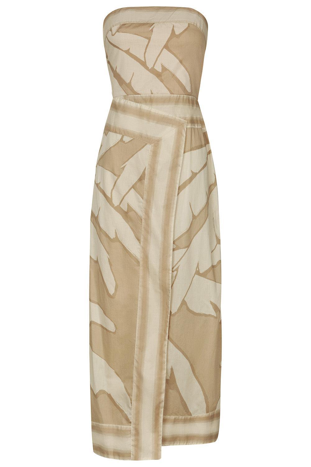 Palms Pontoon Afternoon Dress-SANDECRU-2-CLOTHINGDRESSCASUAL-JOHANNA ORTIZ