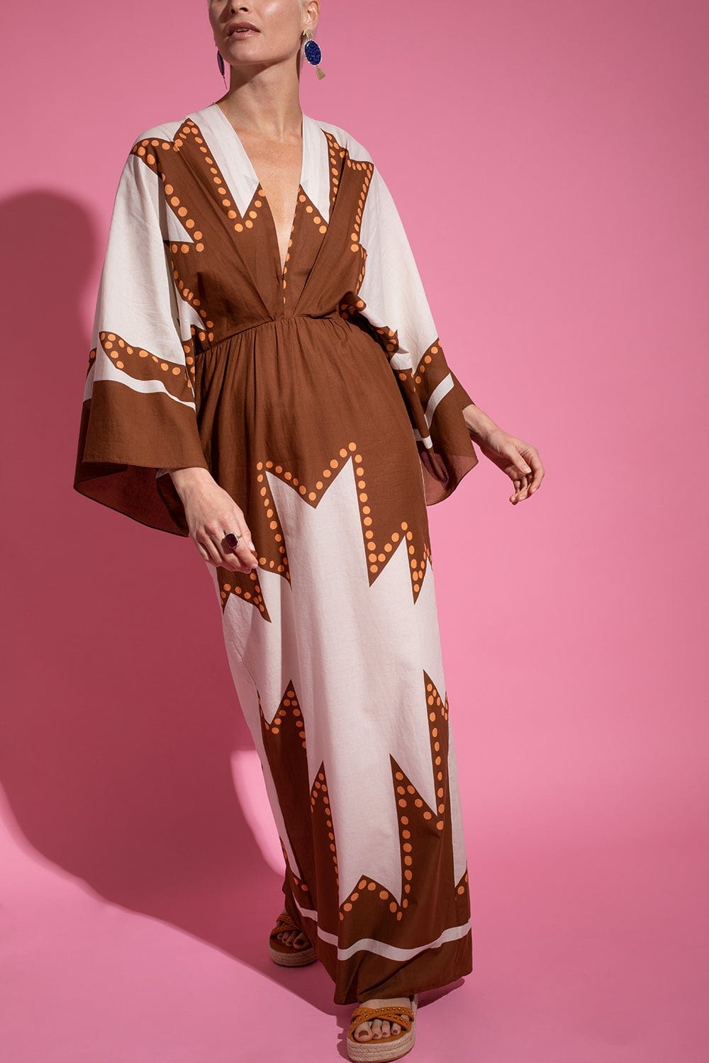 JOHANNA ORTIZ-Beach By The River Tunic Dress-