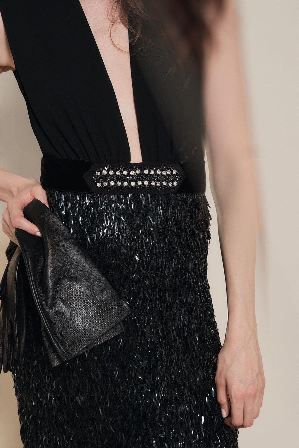 johanna ortiz dress black Moon Goddess Ankle Dress